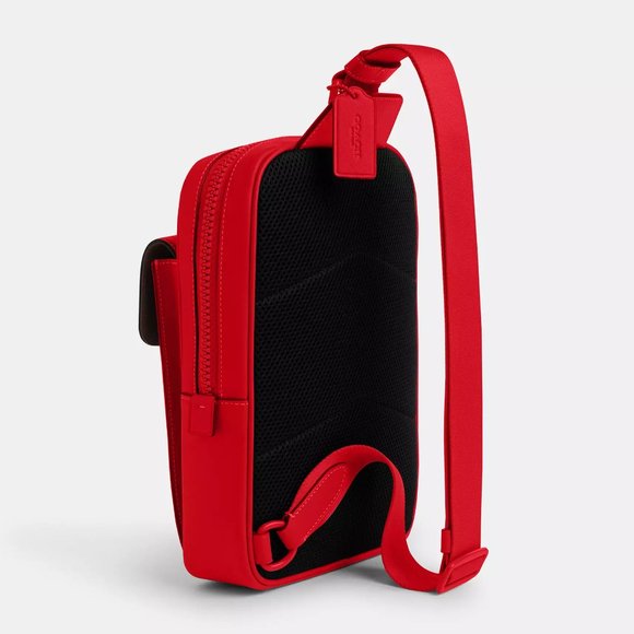 🥰 Coach Track Pack Red - Picture 3 of 11